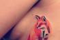 Что означает татуировка лисы у девушки